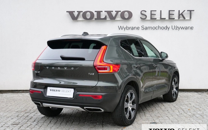 Volvo XC 40 cena 142900 przebieg: 91260, rok produkcji 2019 z Gąbin małe 781